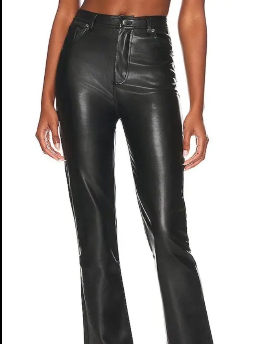 Edgy Streetwear Autumn Fall Staple Steve Madden Josie Faux Leather Pant Sz 29